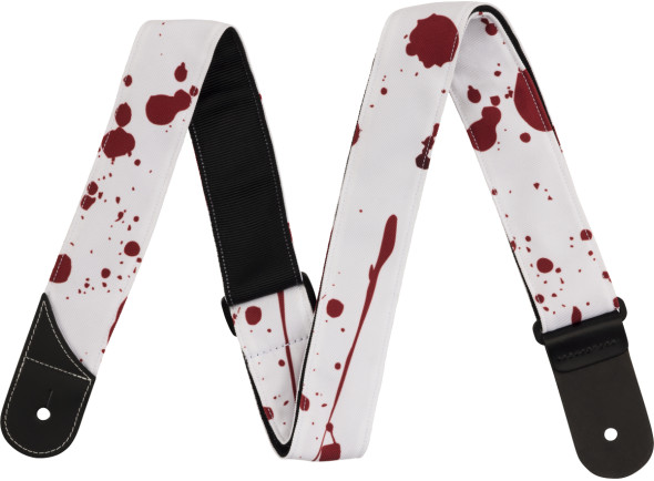 Jackson Splatter Strap White and Red, 2 Jackson Splatter Strap White and Red, 2